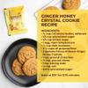 Instant Ginger Honey Crystals Family Value Pack 60 Sachets 18g per Sachets (Total 38oz/ 1080g) By Prince of Peace view 3