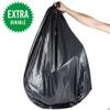 60 Gallon Extra Durable Garbage Bags 100 Heavy Duty Plastic Trash Liners 1.50 ML, Size 22" x 16" x 60" view 4