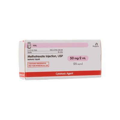 METHOTREXATE (MDV) 50 MG/2 ML VIAL