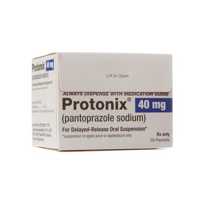 PROTONIX 40 MG GRANULE SUSP