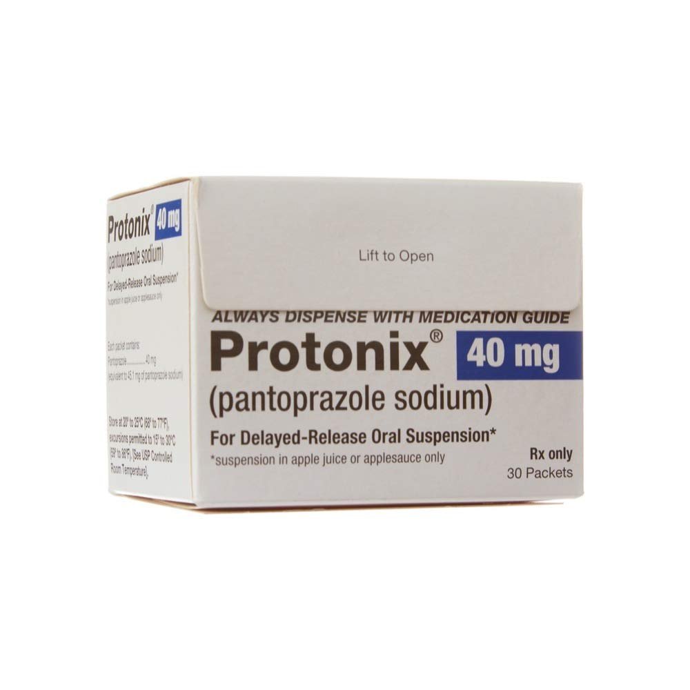 PROTONIX 40 MG GRANULE SUSP