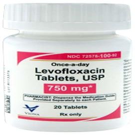 LEVOFLOXACIN 750 MG TAB