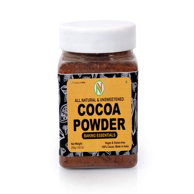 NatureVit Cocoa Powder [Natural, Unsweetened, Vegan & Gluten-Free] (250.00 gm)