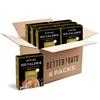 Better Oats 100 Calorie Apples and Cinnamon Oatmeal Packets, Instant Breakfast with Flax Seeds and Natural Apple-Cinnamon Flavor, Quick Cooking, Box of 10 Pouches (Pack of 6) view 1