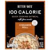Better Oats 100 Calorie Cinnamon Roll Oatmeal Packets, Flax Seeds and Whole Grains, Instant Breakfast, Cooks in 90 Seconds, Box of 10 Pouches (Pack of 6) view 4