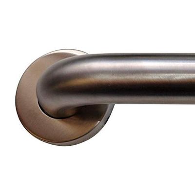 1-1/2 in. Classic Stainless Steel Grab Bar Concealed Metal