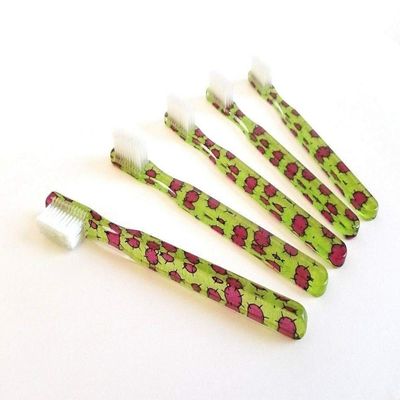 15-PACK New FUN Purple Cactus Vintage Toothbrushes By Alan Stuart of New York