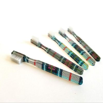 10-PACK New FUN Zigzagy Vintage Toothbrushes By Alan Stuart of New York