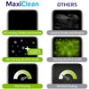MAXI CLEAN 440 Pack Lens Wipes for Eyeglasses Pre-Moistened, Individually Wrapped Streak-Free Cleaning for Glasses & Laptop Screens, Glasses Cleaner Wipe Bulk 5.5 x 4.7 Inch, Sunglasses & Phone Wipe view 2