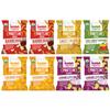 IWON Organics, Variety Pack of 8 Tasty Snacks, Protein Puffs and Snack Stix, High Protein and Organic Healthy Snacks, 5 Flavors, 8 Bags, 1.5 Ounce view 1