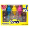 Flix Peeps Candy, Spring Pop Up Chick Shaped Lollipop Holders with Marshmallow Flavored Suckers, 2.22 Ounces view 1