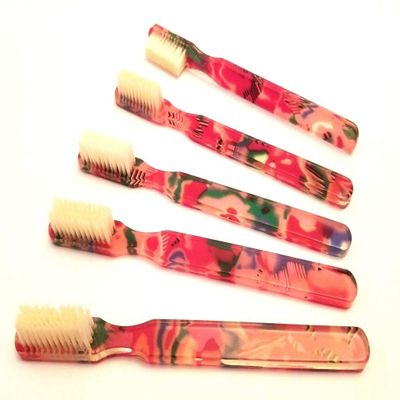 15-PACK New Strawberry Jungle Vintage Toothbrushes By Alan Stuart of New York
