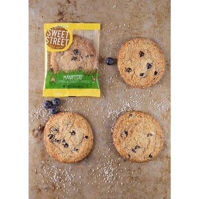 Sweet Street Lemon Blueberry Manifesto Cookie, 2.8 Ounce -- 48 per case.