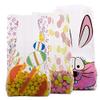 100ea - 5 X 3 X 11-1/2 Bunnies & Eggs Cello Bags - 1.2 mil Thick view 2