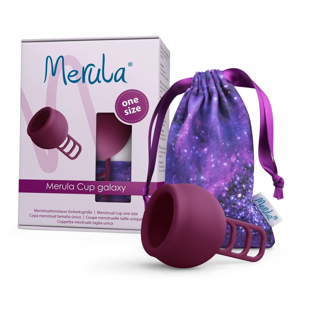 Merula Cup Galaxy (Violet) - The one Size Menstrual Cup