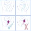 Merula Cup Galaxy (Violet) - The one Size Menstrual Cup view 4