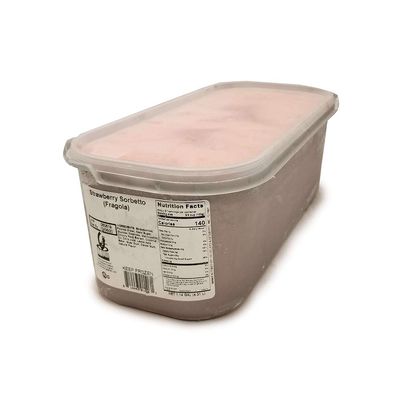 G.S. Gelato Strawberry Sorbetto, 4.31 Liter -- 1 each.