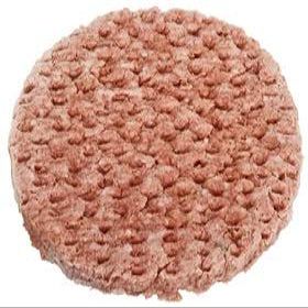 Double Red Provisions 80/20 6-1 Round Ground Beef Patty, 2.67 Ounce -- 60 per case.