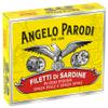 Angelo Parodi Sardines Boneless and Skinless Fillets in Pure Olive Oil | 10 Pack | Imported from Italy | Wild Caught and Hand Selected | Premium All Natural | Gourmet Fillets in 3.70 oz Can (105 Gram) view 1