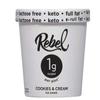 Rebel Ice Cream - Low Carb, Keto - Cookies & Cream (8 Count) view 1