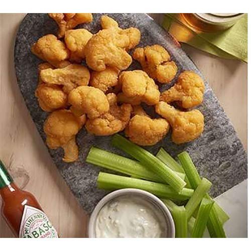 Harvest Creations Breaded Spiced Cauliflower with Tabasco Sauce, 2 Pound -- 6 per case.
