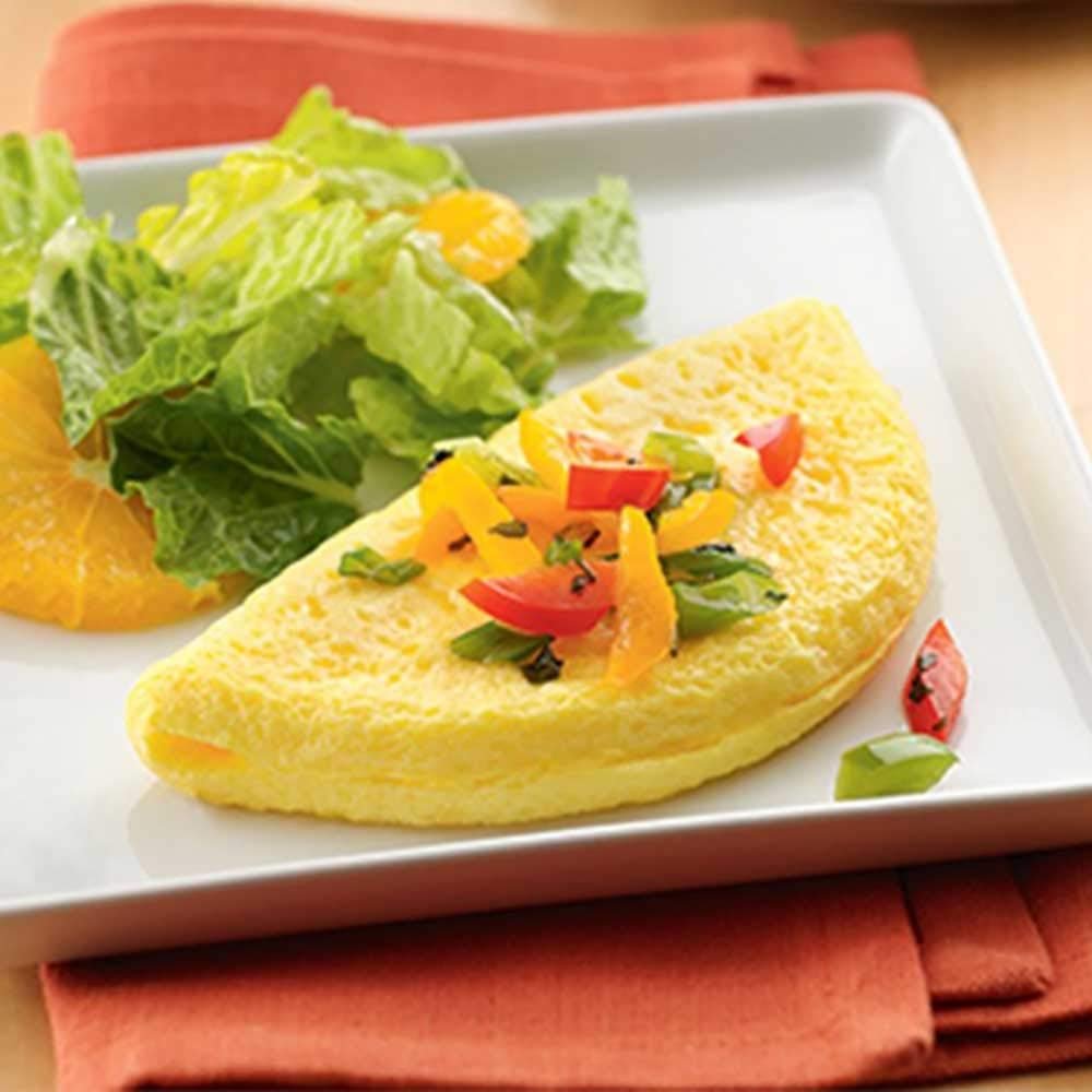 Abbotsford Farms Fully Cooked Singlefold Omelet Filled with Cheddar Cheese, 15.75 Pound -- 1 each.