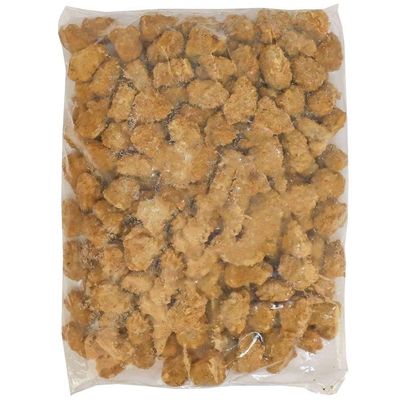 Gold Kist Whole Grain Breaded Popcorn Shaped Dark Chicken Patty, 5 Pound -- 6 per case.
