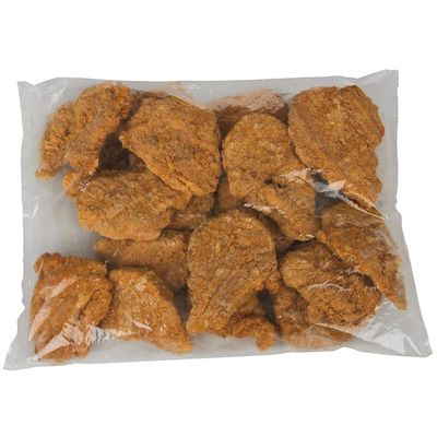 Pierce Chicken Fully Cooked Whole Grain Breaded Chicken Breast Fillet, 5 Pound -- 6 per case.