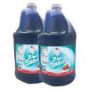 Blue Raspberry Slushee Mix | Half Case of 2 x 1 Gallons - 256 oz | (Yields Approx. 192-12oz servings per case) | Mix 7 Parts Water With 1 Part Syrup view 1