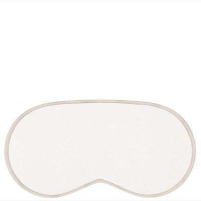 iluminage. Skin Rejuvenating Eye Mask for Fine Lines/Wrinkles Reduction - with Anti-Aging Copper Technology Fibers - Ivory White