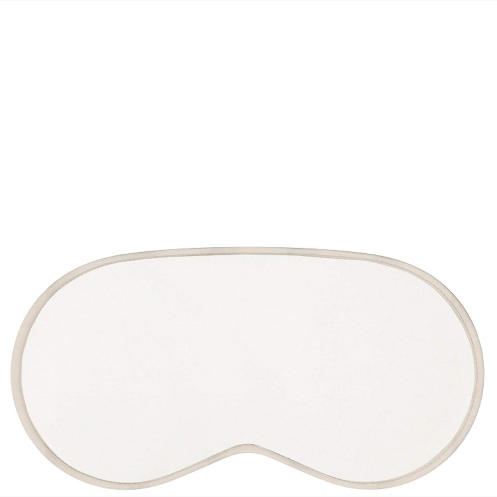 iluminage. Skin Rejuvenating Eye Mask for Fine Lines/Wrinkles Reduction - with Anti-Aging Copper Technology Fibers - Ivory White