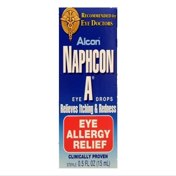 Alcon NAPHCON A 0.025 % - 0.3 % OPHTHALMIC SOLUTION (Bottle, 15 Milliliter)
