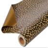 American Greetings Reversible Wrapping Paper Jumbo Roll, Leopard and Gold (1 Roll, 175 sq. ft.) view 1