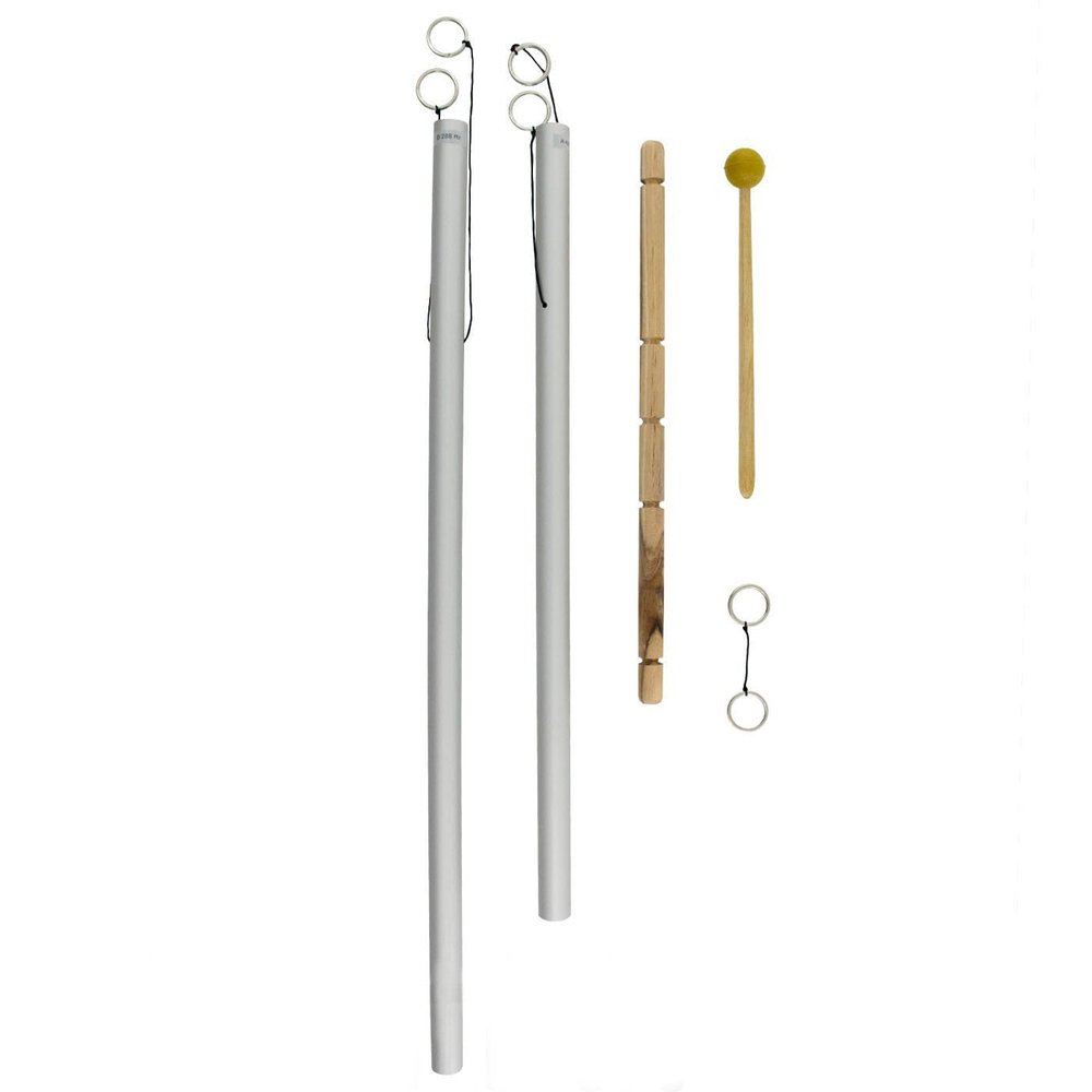 C & G Whole Body Tuned Healing Chimes - Includes 2 Chimes, Hanger, & Mallet/Great for Whole Body Peace & Relaxation