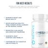 Revive MD Omega 3 Fish Oil Supplements for Men & Women  Softgels with EPA & DHA Fatty Acids for Healthy Skin & Joints, Heart & Brain Support  Vegan-Friendly, Gluten-Free (120 Softgels) view 4