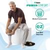 Juzo Power Comfort Knee High Compression Sock, 15-20 mmHg  Circulation Therapy for Men & Women, Comfortable Moisture Control, Therapeutic Relief, Easy to Wear,Retro Black,Large view 3