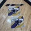 26"x17" Set of 2 Custom Microfiber Basketball Court Sweat MOP, Game Day Perspiration MOP view 4