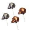 Ghasitaram Gifts Valentines Gift Valentines Day Chocolates for Girlfriend/Boyfriend/Husband and Wife Set of 4 Shinning Skulls Sticks view 1