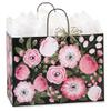 NW Moonlit Blooms Paper Shopping Bags - Vogue Size - 16 x 6 x 12in. - 50 Pack view 1