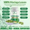 MOGO Moringa Capsules -180 Ct| Boost Energy, Immune, Gut, Joint Support | Made with Pure Organic Moringa Powder Organic Capsules | Made in USA | Antioxidants Rich Complete Green Superfood Supplement view 2
