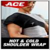 ACE Hot Cold Shoulder Wrap, Adj, Black view 2