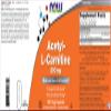 NOW Foods Now Acetyl L Carnitine 500mg, 360 Veg Caps (Pack of 2) - Non-GMO ACL 500 mg Capsules Supplement for Men and Women view 4