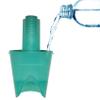 Rehabilitation Advantage Rije Adaptive Drinking Cup, Teal view 4
