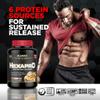 ALLMAX HEXAPRO, Cookies & Cream - 2 lb - 25 Grams of Protein Per Serving - 8-Hour Sustained Release - Zero Sugar - 21 Servings view 2