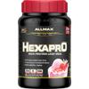 ALLMAX HEXAPRO, Strawberry - 2 lb - 25 Grams of Protein Per Serving - 8-Hour Sustained Release - Zero Sugar - 21 Servings view 1