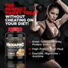 ALLMAX HEXAPRO, Strawberry - 2 lb - 25 Grams of Protein Per Serving - 8-Hour Sustained Release - Zero Sugar - 21 Servings view 3