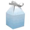 Creative Converting Blue and Silver Celebration Favor Boxes, 6" x 3.25", Multi-color view 1