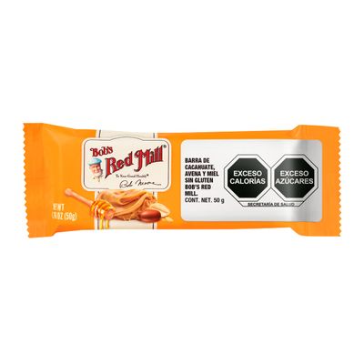 Bob's Red Mill Peanut Butter Honey & Oats Snack Bar  1.76 Ounce (Pack of 1) - Gluten Free, Non-GMO, Whole Grain
