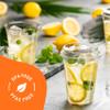 16 oz Clear Plastic Cups with Strawless Sip-Lids [50 Sets] PET Crystal Clear Disposable 16oz Plastic Cups with Lids - Crystal Clear, Durable Cup - BPA Free + Crack Resistant, for Coffee, Juice, Shakes view 3