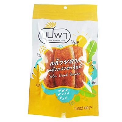 Buppha Brand, Solar Dried Banana 130g